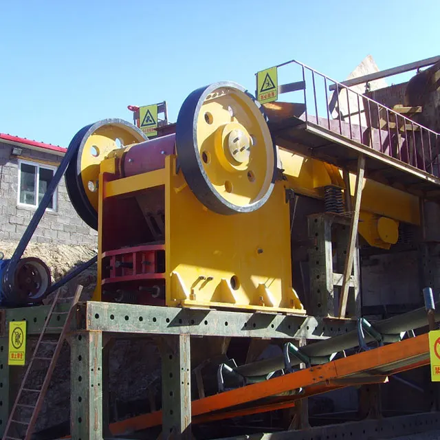 Высокоэффективная дробилка для камня щековая известняка доломита
