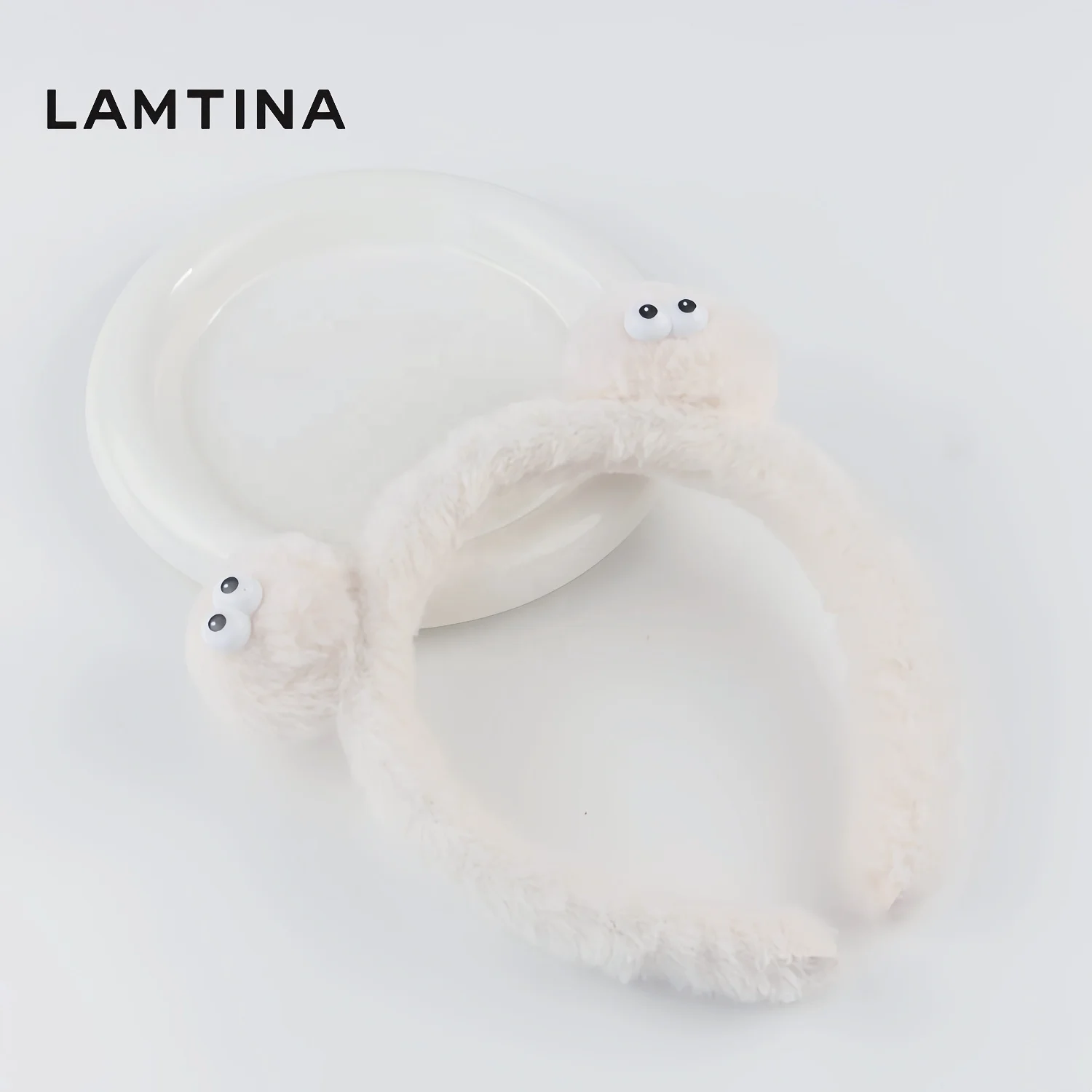 Fashion Cartoon Cute Ears Headband Face Washing Makeup  Little Monster Furry Head Hoop for Children Girls Kids