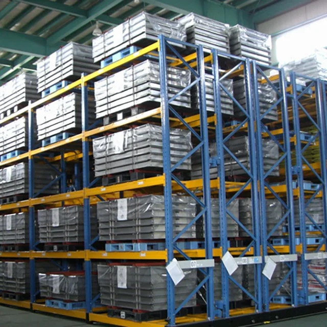 Peterack Movable Racking Shelves Manufacturer Customized Industry Mobile Rack System Adjustable Heavy Duty Rack