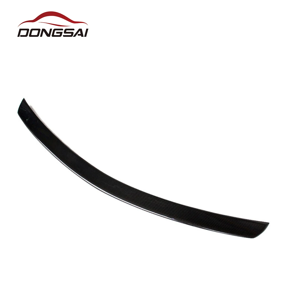 AMG Style Dry Carbon Rear Trunk Lip Wing Spoiler Ducktail for Mercedes Benz C Class W204 C63 AMG 2007-2014