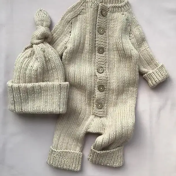 Adorable Autumn Rompers for Baby Girls and Boys Cozy Knits Jumpsuits for Newborns and Toddlers