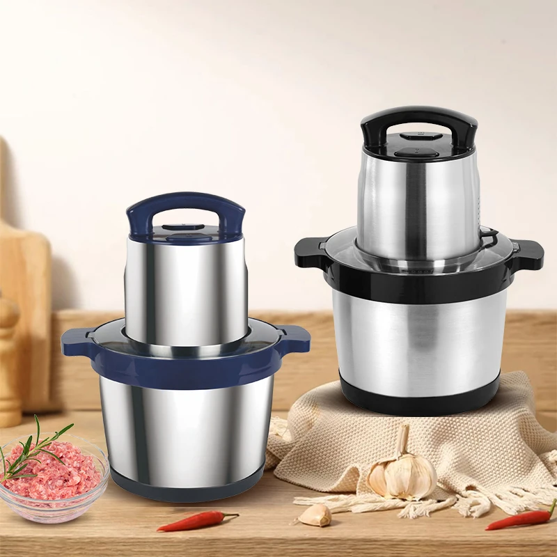 wholesale commerical big meat grinder electric meat grinder mincer yam pounder machine 6l fufu pounding blender meat