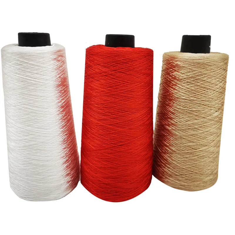 Stocked sewing thread 120D 100% polyester filament twisted yarn 300D/3 embroidery thread for sewing threading machine