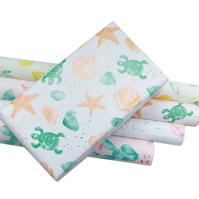 Newly Released Products Rolling Paper Custom Customized Bouquet Wrapping Paper Christmas