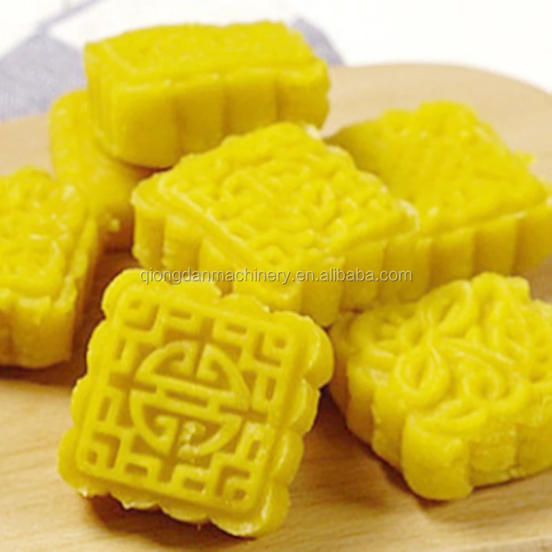 Mug bean pastry making Red bean paste cake forming machine sugar cube polvoron making pressing machine