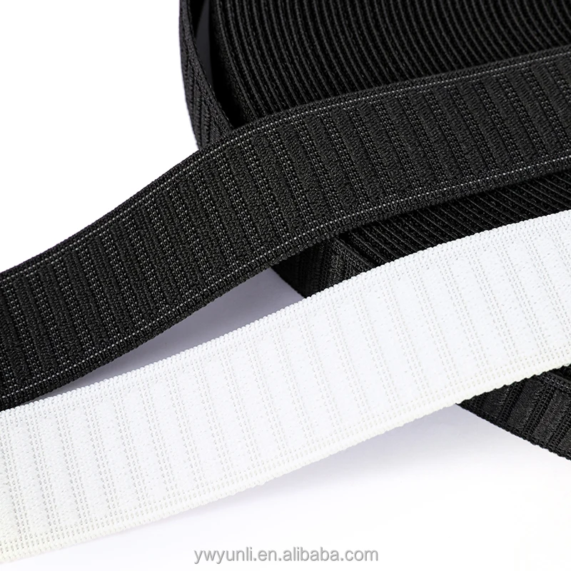 Stretch elastic band for shoes customized size customized color woven elastic band heavy stretch
