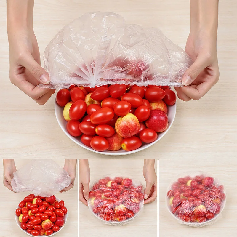 Одноразовые тарелки для сохранения свежести продуктов крышки фруктов многоразовые