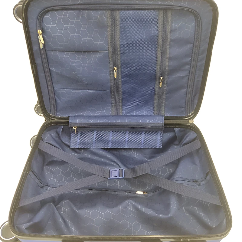 Travel Luggage Bag 3 Pieces Trolley Luggage Set Suitcase Factory Colorful Material hard case luggage bags