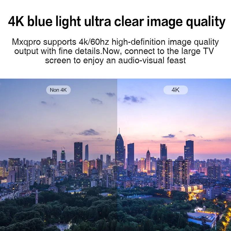 Cheap new 5G high-definition 4K network video player for home wireless WIFI TV set-top box with remote control 8G+256G OGRG