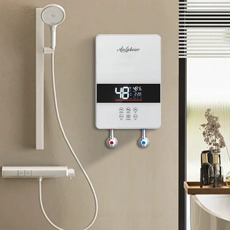 economical wall mounted bathroom instant high thermal square electric water heater wall mounted