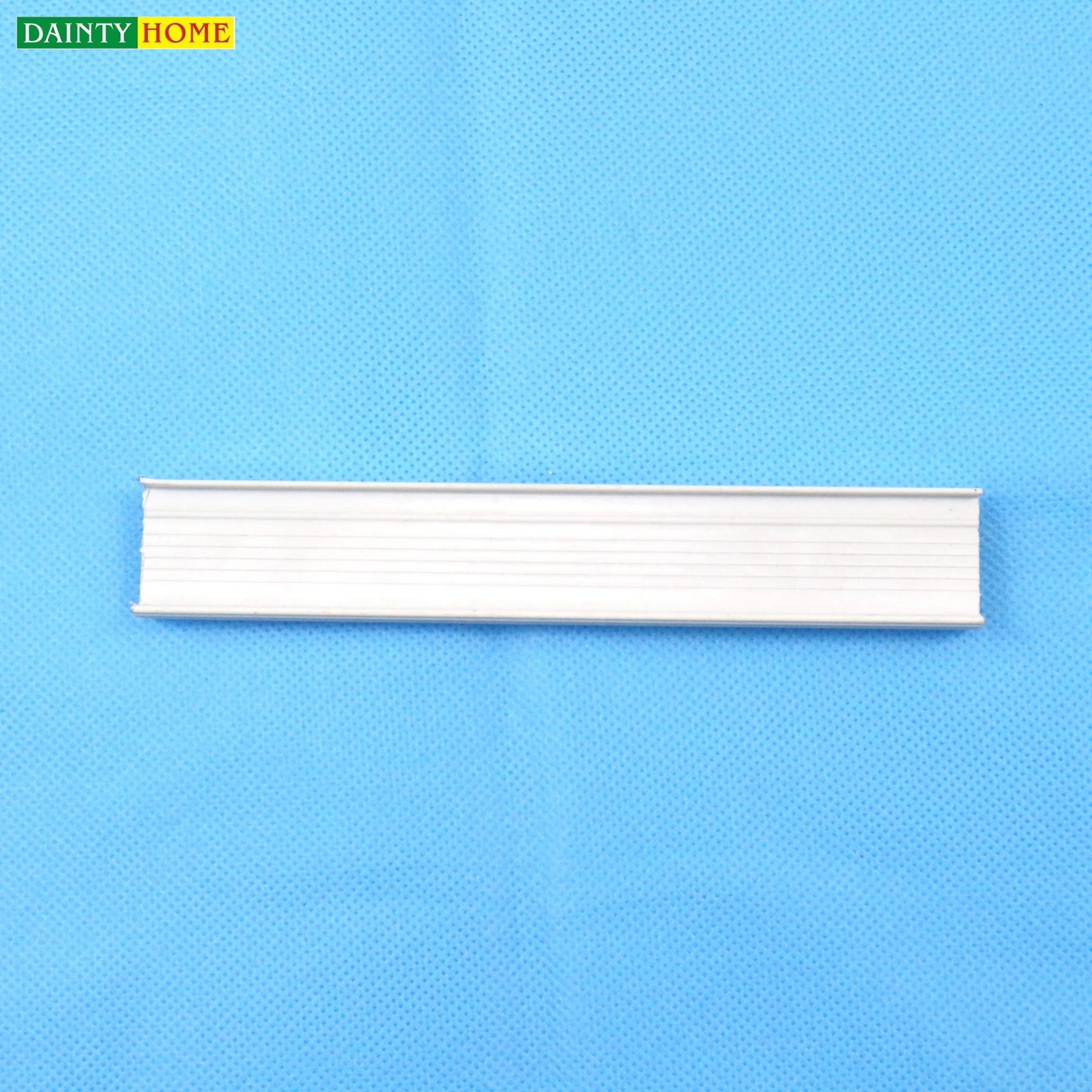 Low Profile Aluminum Curtain Track White Ultra-thin Curved Ceiling Mount Micro Mini Curtain Track Rail