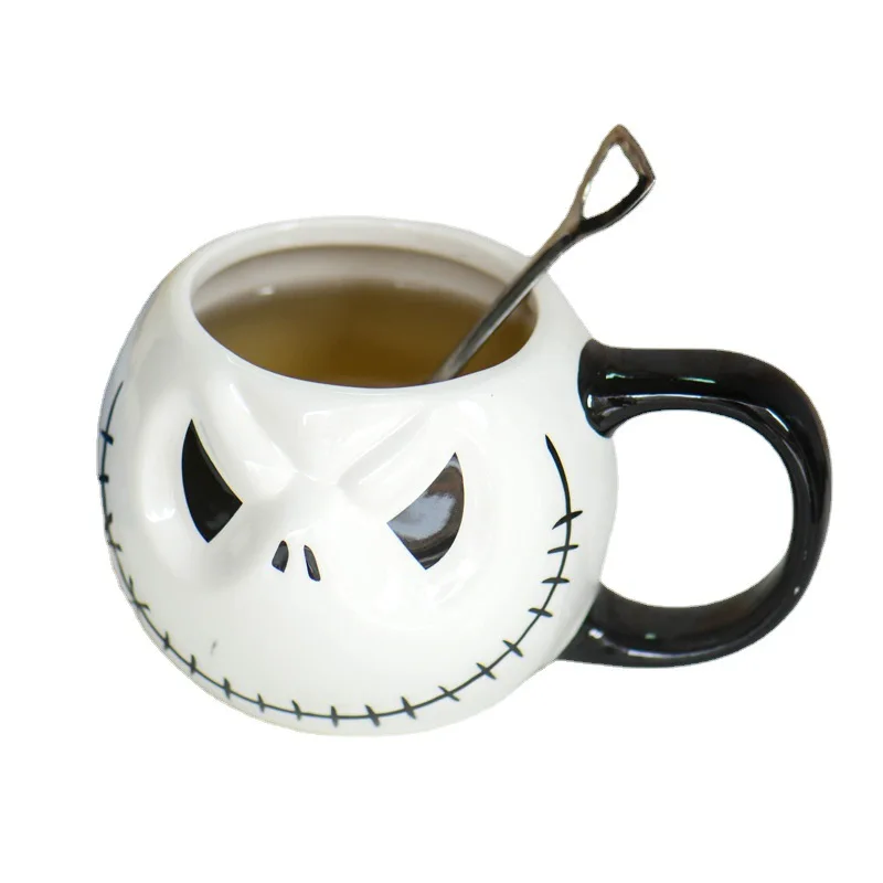 Creative Drinkware Cartoon Coffee Tea Cup Halloween Bar Nightmare Before Christmas Gift Jack Coffee Mugs