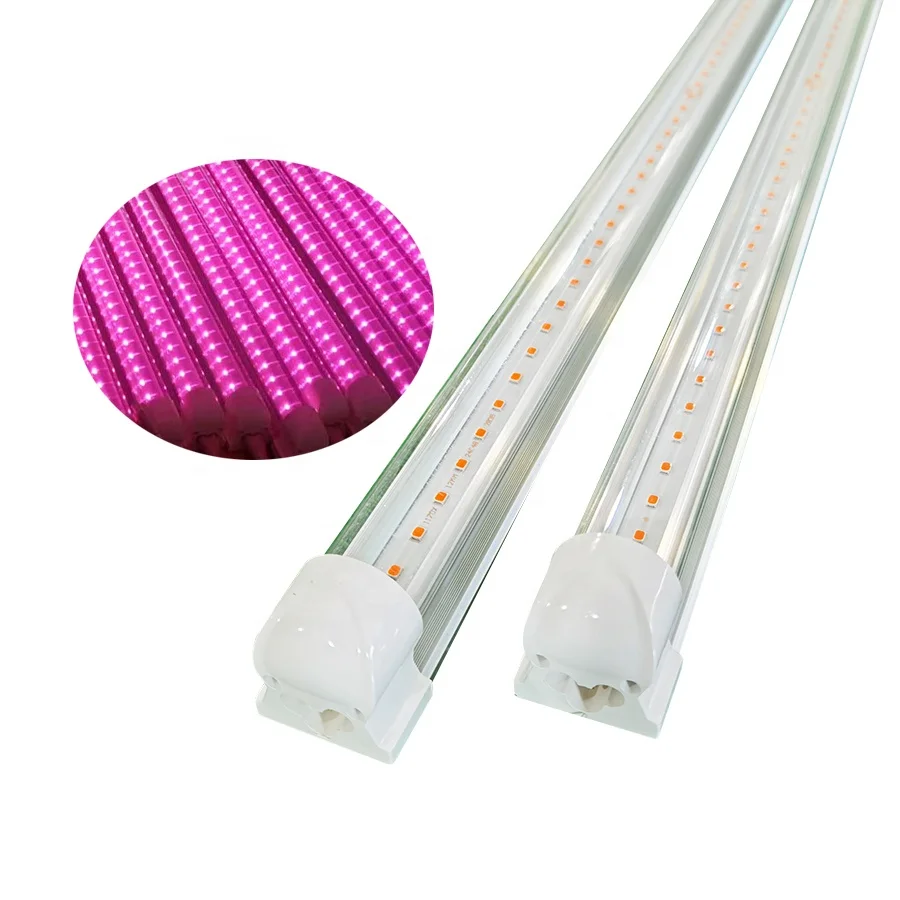 4feet 120cm T8 Tubo Led Uv Grow Light Tubes Supplemental for Growing and Flower