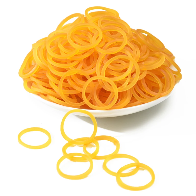 wholesale elastic eco friendly all natural rubber band rubberbands for agriculture school home office stationary