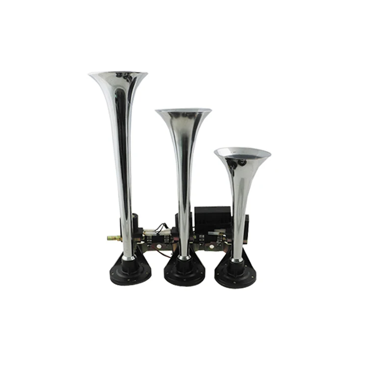 12v 3 Pipes Speaker Musical 12 v Air Horn for Train Truck Car Loud Sound melody music air train Horn