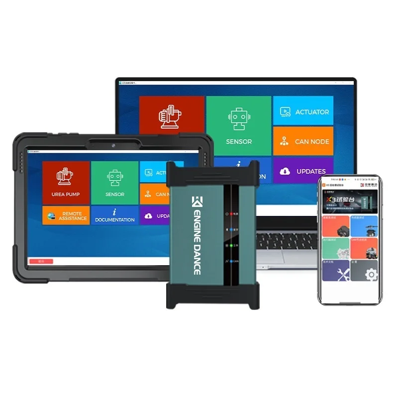 Мотор Dance X3 pro комплексный испытательный стенд с мочевинным насосом/сенсорный испытательный стенд для BOSCH,Cummins,Delphi,Tenneco и других