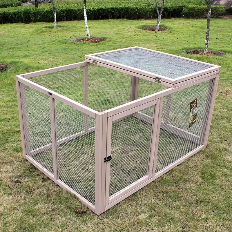 Global Quality Handcrafted Wood Chicken Coop Rustic Design