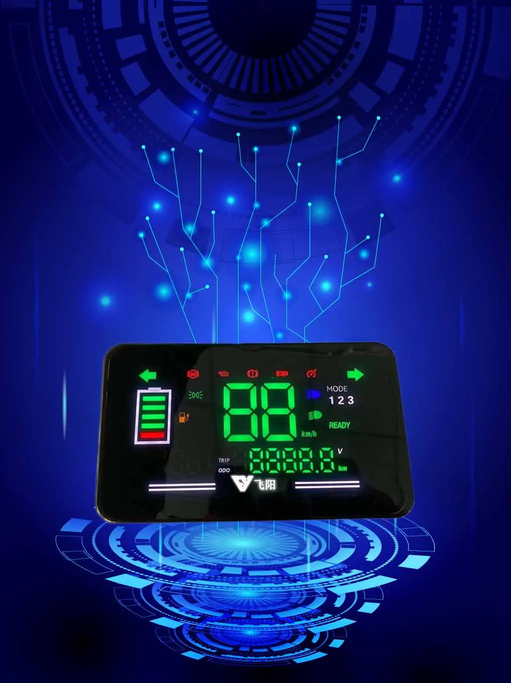 Long Term Partnership Electric Scooter Throttle Switch motorcycle digital speedometer digital