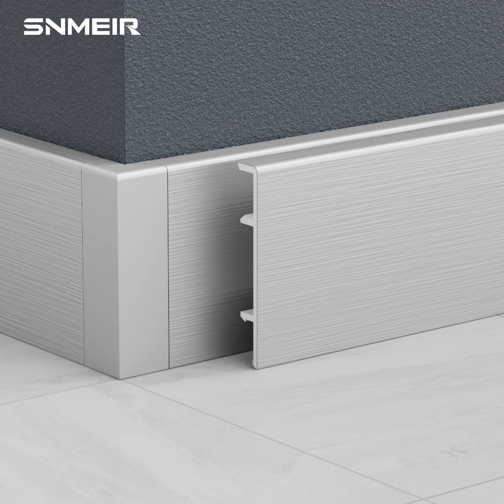 Senmry Skirting Profiles Metal Stainless Steel 304 Skirting Board Flooring Accessories And Decorative Stainless Steel Skirting