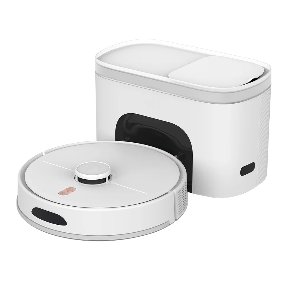 4 In 1 Multifunctional Lidar Robot Mop Vacuum Cleaner With Self-Emptying Dustbin For Home Appliance Fcc Ce Rohs