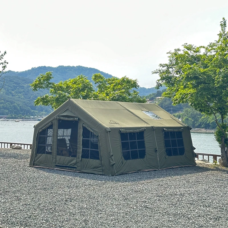 Coody Sole Supplier Coody Inflatable Tent Waterproof UV Protection 13.68 Sqm Coody Air Tent Outdoor Tent Camp