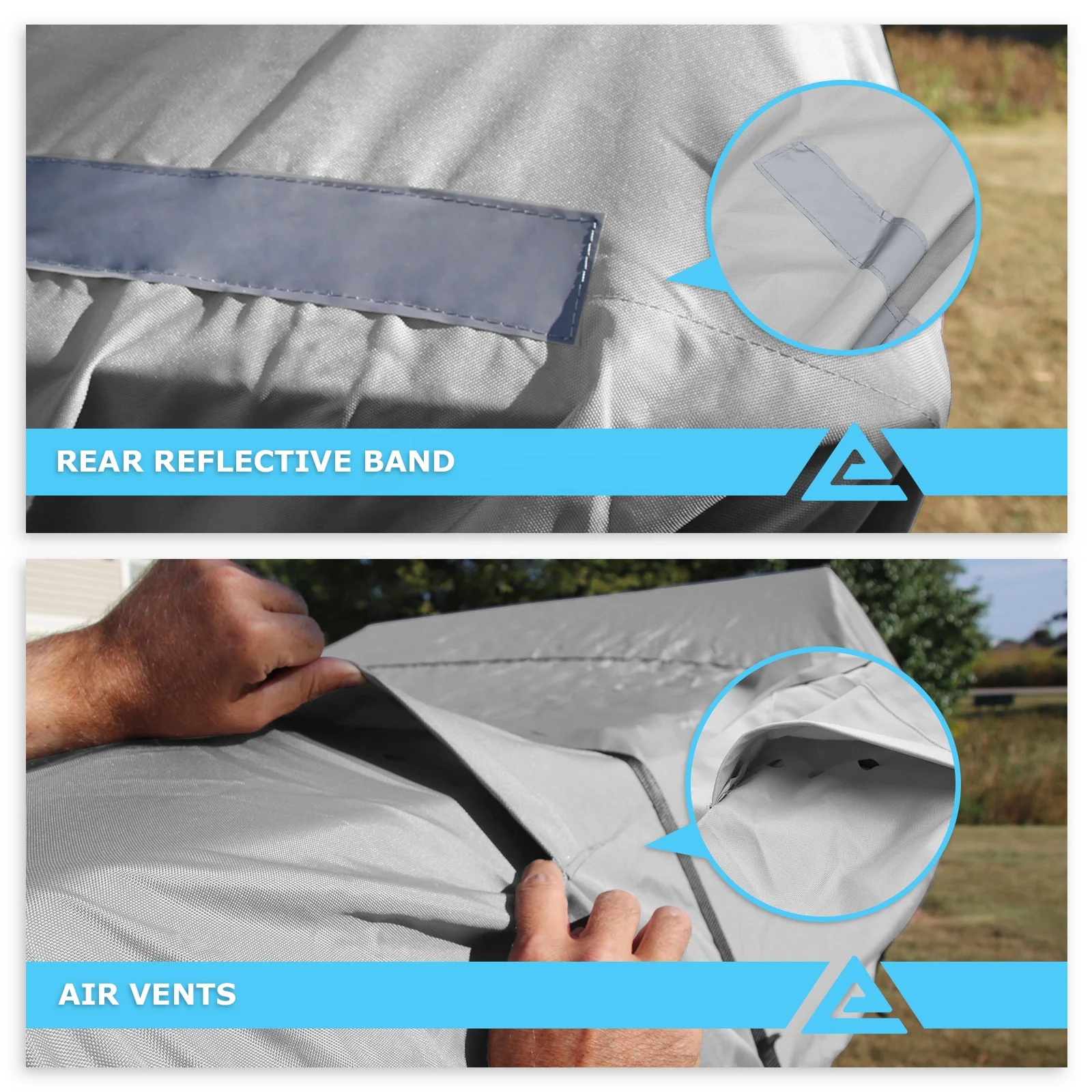 Водонепроницаемый чехол для лодки из полиэстера универсальный трейлерной размером 14-16 дюймов до 96