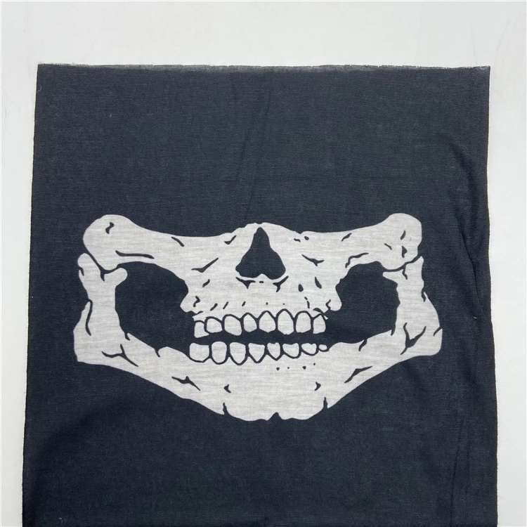 
New arrival muti-functional bandanna seamless neck scarf tube head-wear magic bandanna skull head 