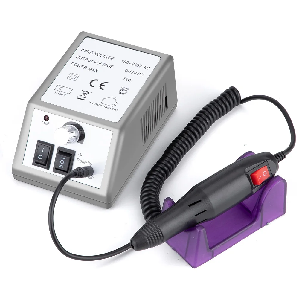 Electric Nail Drill Machine Portable Electrical Nail File Polishing Tool Manicure Supplies