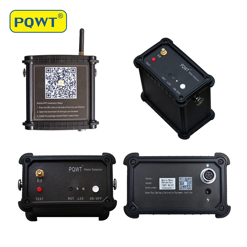 PQWT-M200 Mobile Water Detector App 200m Underground Finder Ground Water Detection Machine