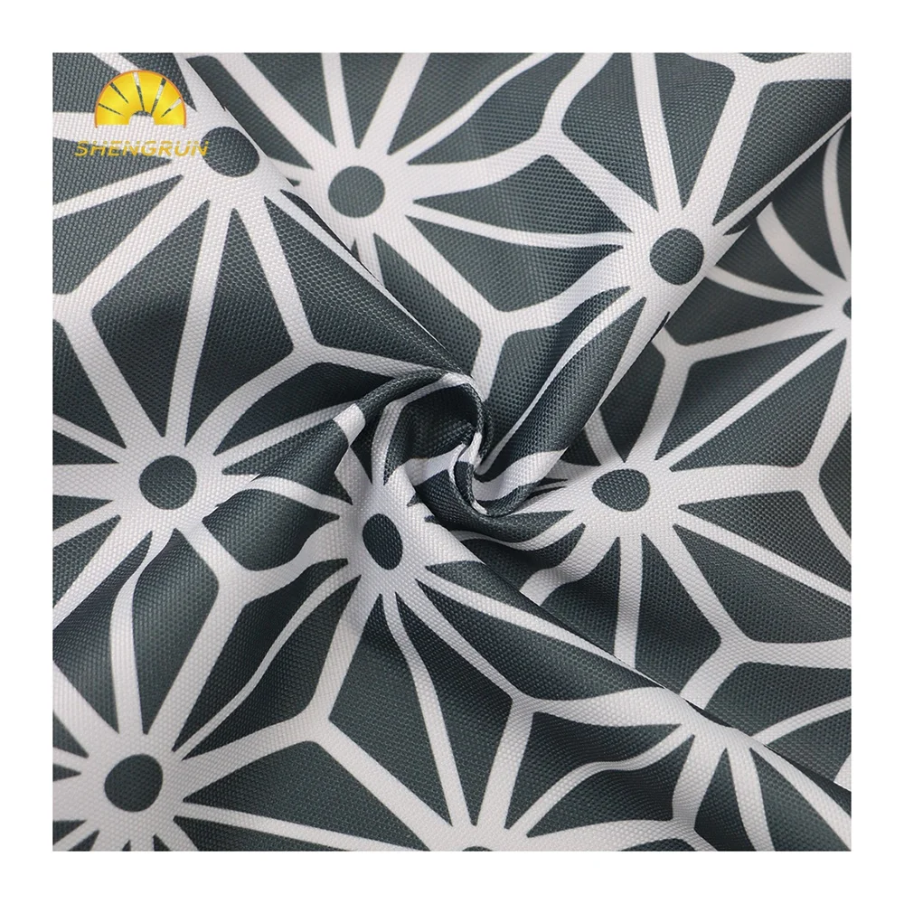 No MOQ Custom Design Polyester Digital Printing PU PVC Coating Waterproof 600D Oxford Fabric For Bag