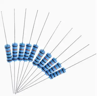 1/8W 1/4W 1/2W 1W 2W 3W 5W MF resistor 1% metal film resistor