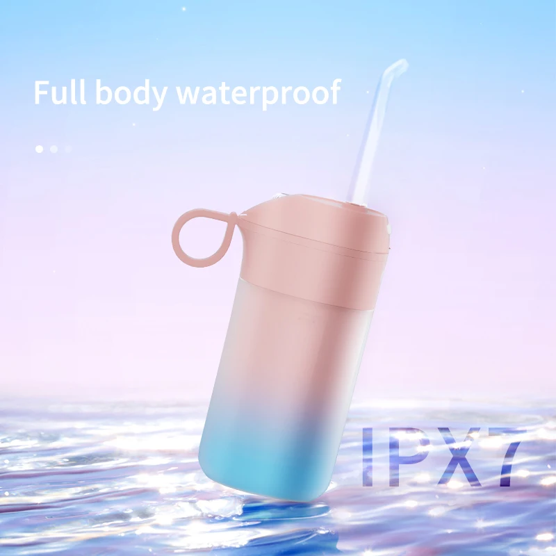 Classic Design Portable Water Flosser Oral Irrigator with IPX7 Waterproof Design