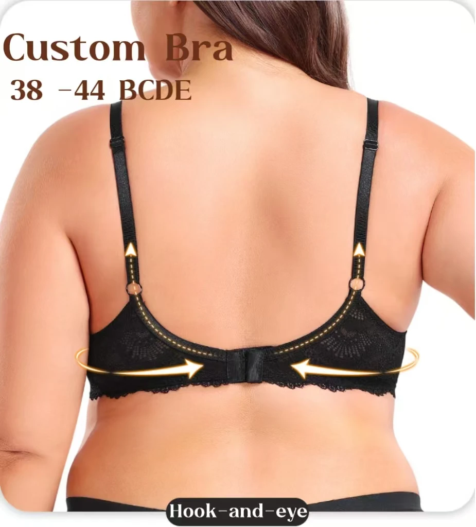 ultra thin underwire sexy lace women plus size bra for women
