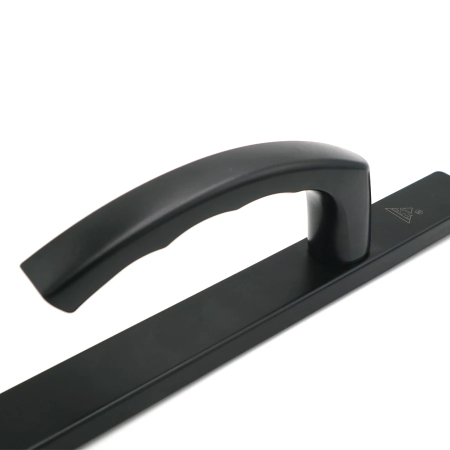 High Quality metal  Aluminum Alloy Flat Open Door handle and locks