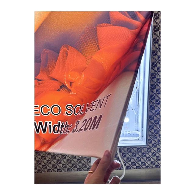 Manufacturer Custom banner light box custom banner advertising banner