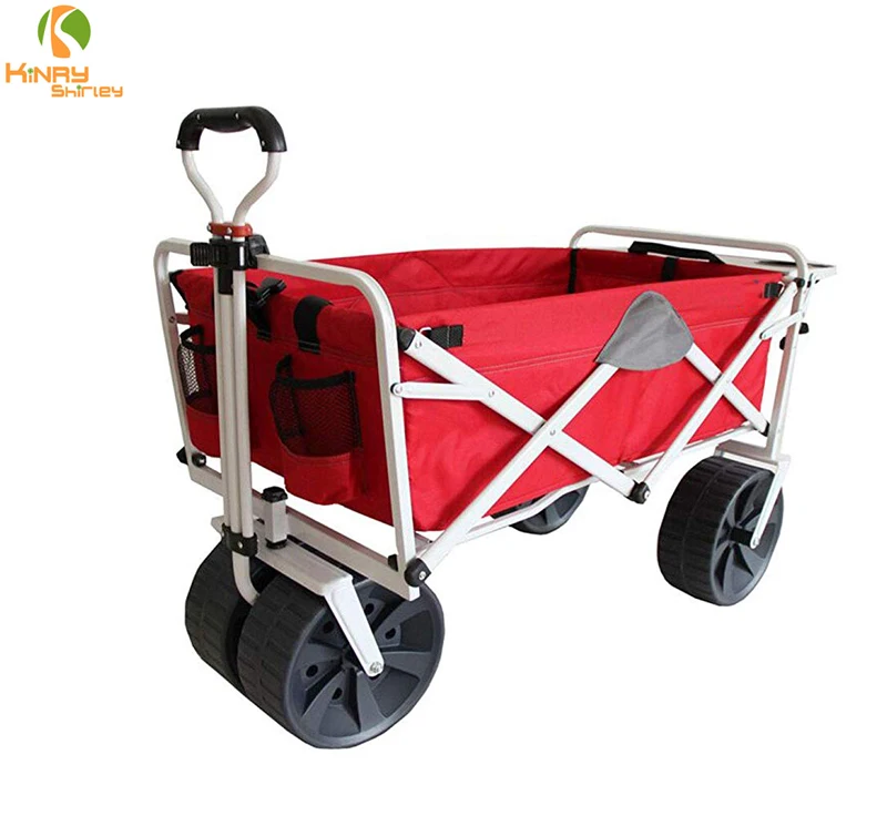 camping outdoor Garden tool carts 600D Water-proof Oxford cloth Supermarket shopping folding wagon