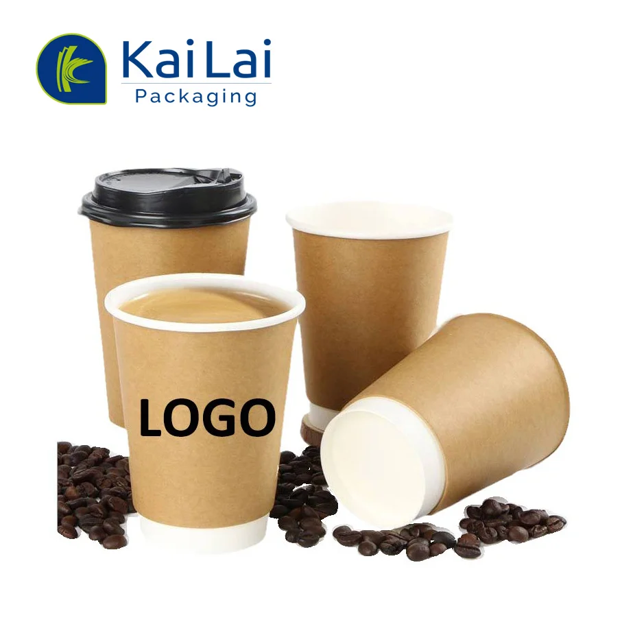 Take Away Coffee Cups Biodegradable Print Coffee Paper Cups Custom Print Custom Printed Disposable Coffee Cups