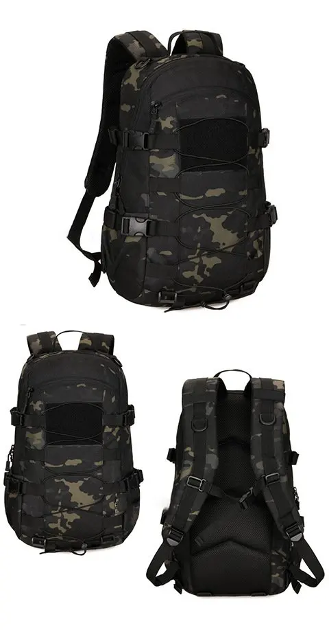 2023 new professional sports outdoor large capacity backpack camping travel camouflage tactical backpack, wear-resistant waterpr