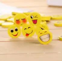 Ластик с мультяшным смайликом