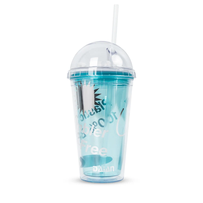 16oz многоразовые изготовленные на заказ пластиковые кофейные чашки стакан