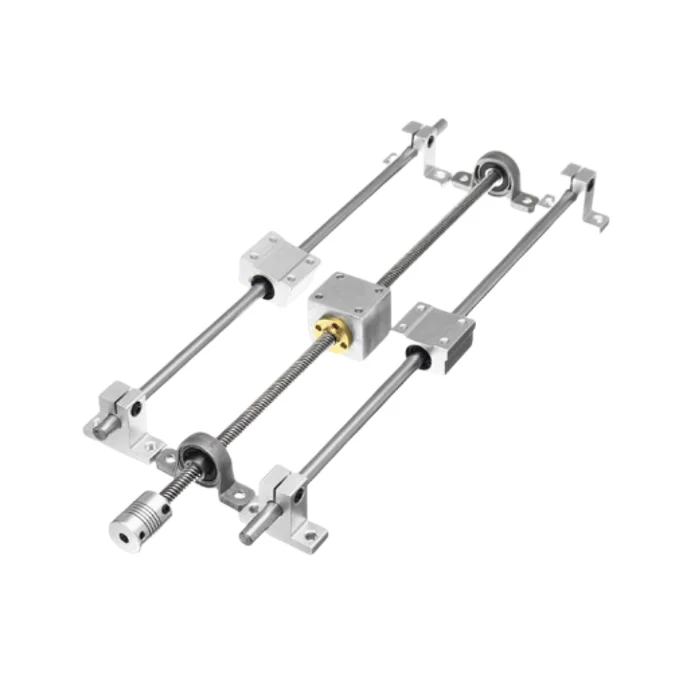 Cylindrical slide rail aluminum support axis slide rail linear guide SBR12 16 20 25 30 35 40