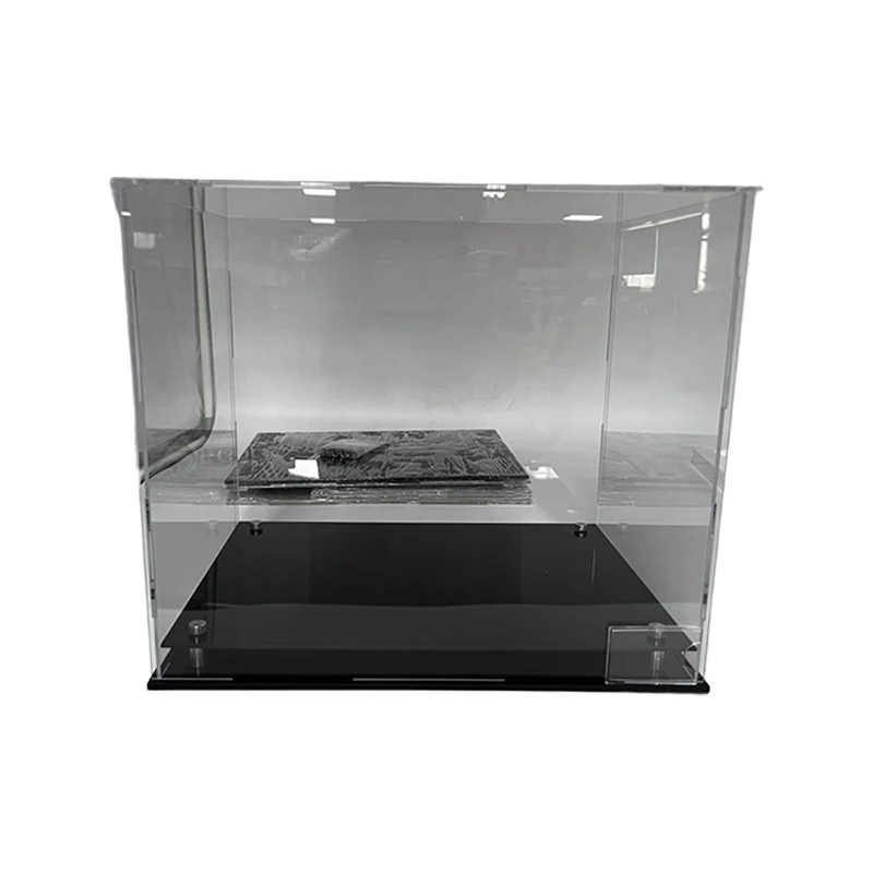 Wholesale Transparent Dustproof Acrylic Rugby Helmet Case Removable Acrylic Helmet Display Case