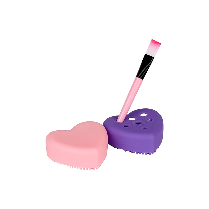 
Wholesale With OEM And Custom Beauty Brush Cleaner Silicone Mini Brush Cleaner 