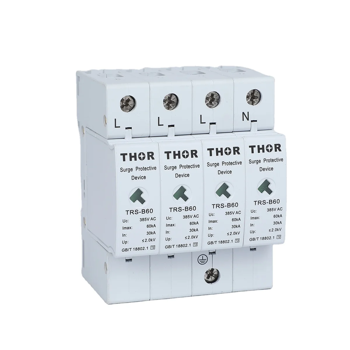 Lightning surge protector Surge arrestor 60KA power protection TVSS