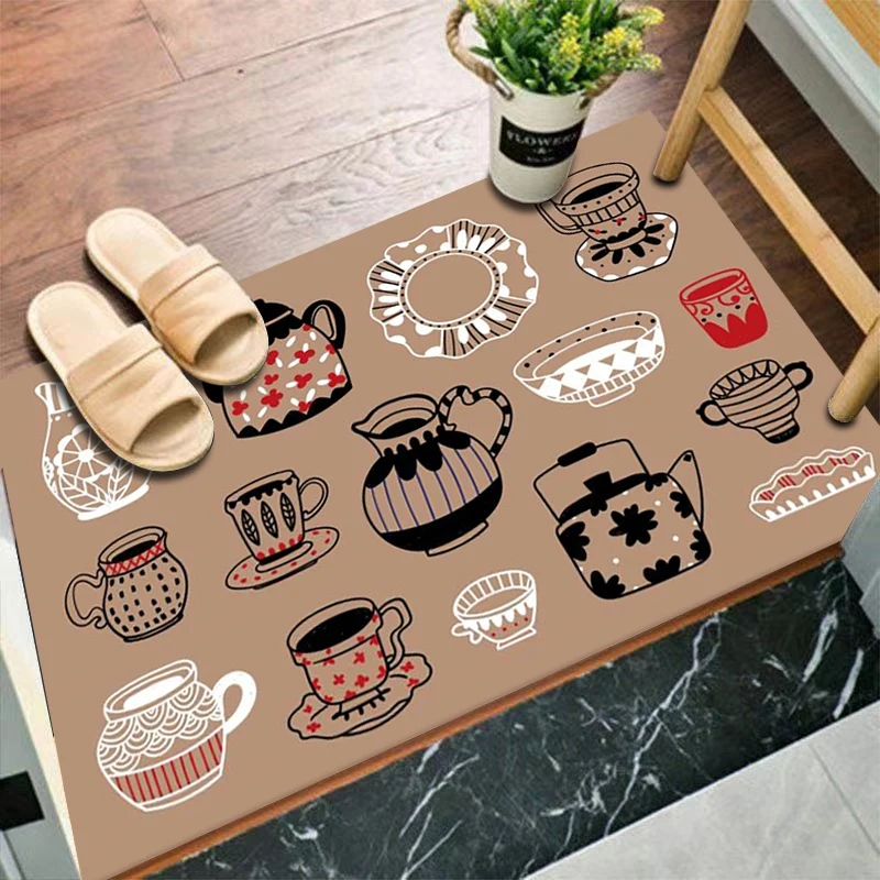 Living Room Doormat Doormat Carpet Non Slip Doormat Resist Dirt Door Mat For Home