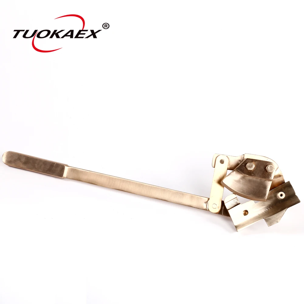 Non sparking Explosion proof beryllium copper lid opener for oil gas chemical industry