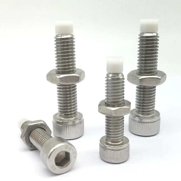 ZUUSCB Shore A90 Stopper Bolts with Bumpers--Hexagon Socket Head  Screw