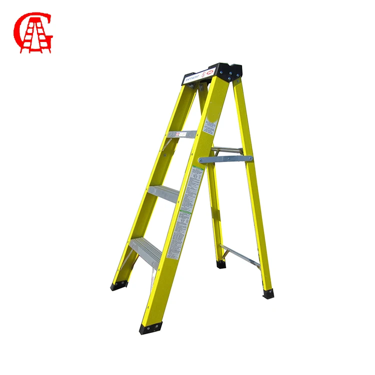 Electricians Fiberglass Step 3 4 5 6 7 8 step Ladder Safety Ladder