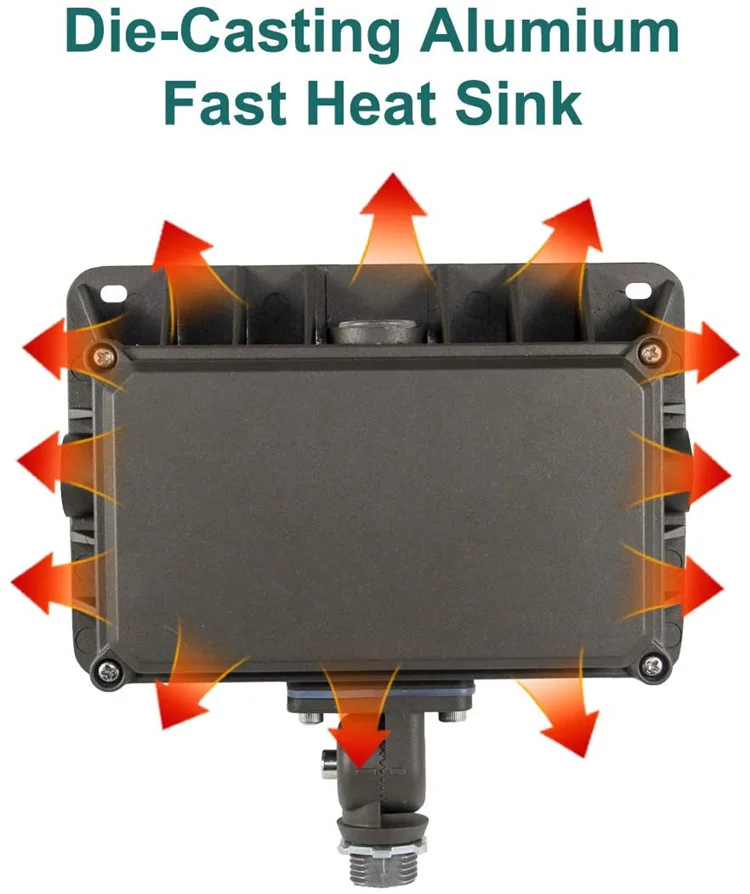 Knuckle Mount DLC ETL Listed 50W Floodlight Portable 50 Watts LED Flood Light