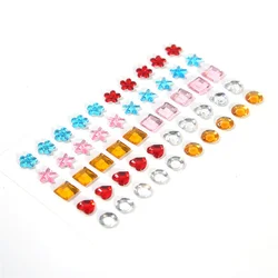 Wholesale Acrylic Gem Stone Crystal Stickers DIY Diamond Stickers For Craft